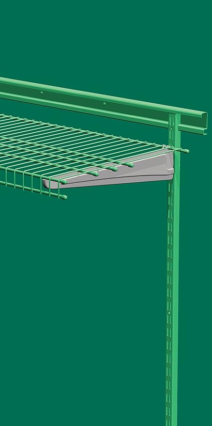 ClosetMaid 23582 MaxLoad 16-Inch Bracket, Grey, Gray