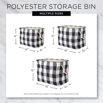 Bone Dry Pet Storage Collection Paw and Bone Print, Small Rectangle, 14x8x9, Gray