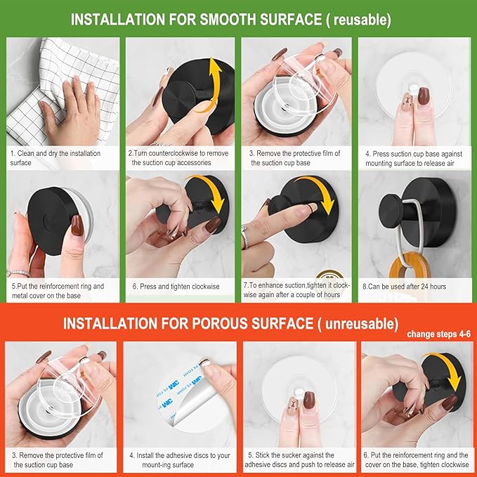 ZESLMG Gold Suction Cup Hooks for Glass Window, Shower Hook for Inside Shower, Removable Towel Hooks for Bathroom Kitchen Wall Glass Door, Wreaths Loofah Suction Hook for Hanging, 4 Pack