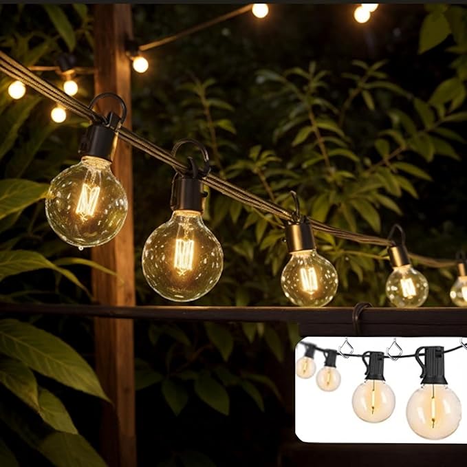 35PCS Eye Screw Hooks for Hanging Heavy Duty with Safety Buckle.Metal Ceiling Hooks for Hanging Plants,Cup,Wind Chime,Bird Feeders,String Lights at Indoor&Outdoor,2.36 Inches Silver