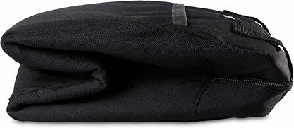 PackIt® Freezable Hampton Lunch Bag, Black, Built with EcoFreeze® Technology, Collapsible, Reusable, Zip Closure with Front Pocket and Shoulder Straps, Designed for Fresh Office Lunches