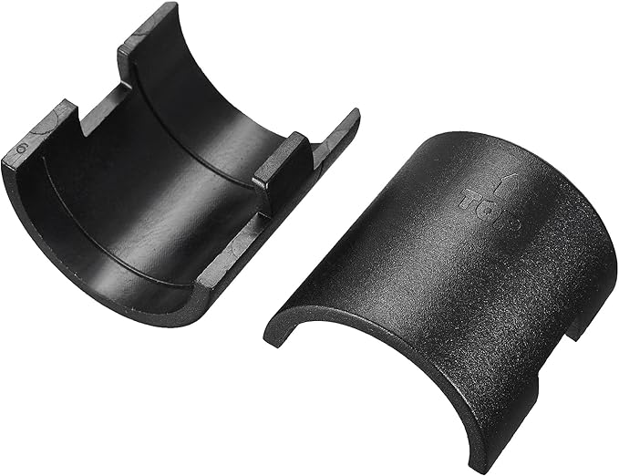 uxcell Wire Shelf Clips 1.5 Inch Wire Shelving Lock Clips Plastic for Wire Shelving System, 4 Pcs
