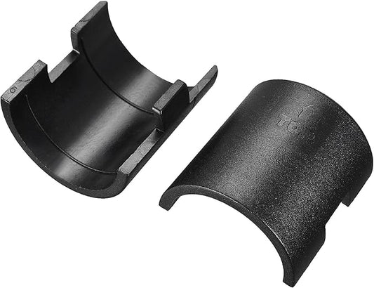 uxcell Wire Shelf Clips 1.5 Inch Wire Shelving Lock Clips Plastic for Wire Shelving System, 4 Pcs