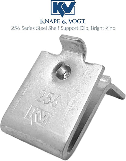 Knape & Vogt 256P-ZC Shelf Support - 24 piece