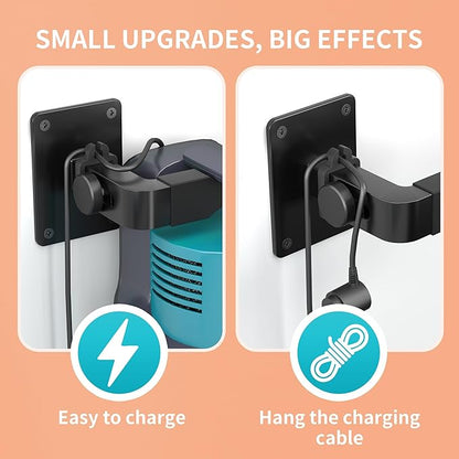 Adjustable Vacuum Wall Mount for Shark Vacuum with Cable Clip Shark Cordless Vacuum Wall Mount Compatible for V7 V8 V10 V11 V12 Shark IX141 IZ562H IZ682H IZ361H IZ462H IZ163H IZ363HT IZ483H (Clip)