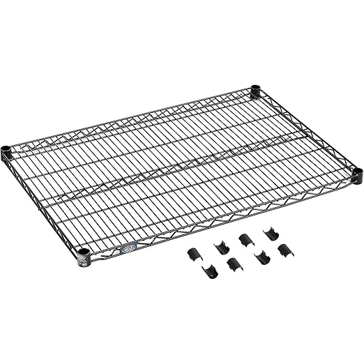 Nexel Nexelon Additional Wire Shelf for Wire Shelving Units, 600-800 lb Capacity, 24"W x 42"L, Blue