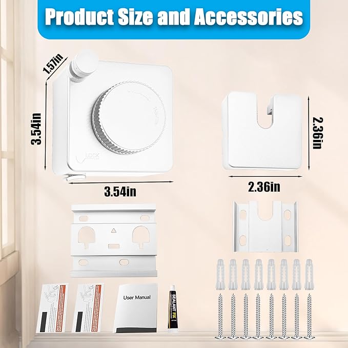 Retractable Clothesline, Non-Sagging Wall Mounted Laundry Line, Space-Saving Stainless Steel Clothes Line, Heavy Duty Drying Rack 15.6 Ft for Apartment, Dorms, RV & Travel (White)