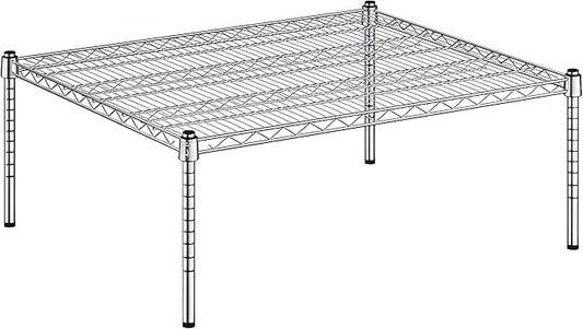 30" x 36" x 14" Chrome Wire Storage Shelf, Dunnage Rack, Commercial 1 Tier Small Shelf