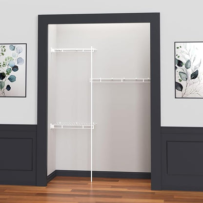 CLOSETMAID White Closet Organ Kit, 5'