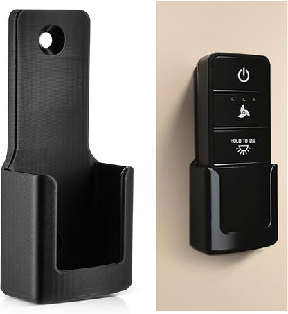 Saillong Ceiling Fan Remote Holder Wall Mount Compatible with Hampton Bay Ceiling Fan Remote Control Bracket Compatible with TX028C-S 98130 KUJCE10320/TR222A, 2AAZPHD3/HD3, 98130 KUJCE10318