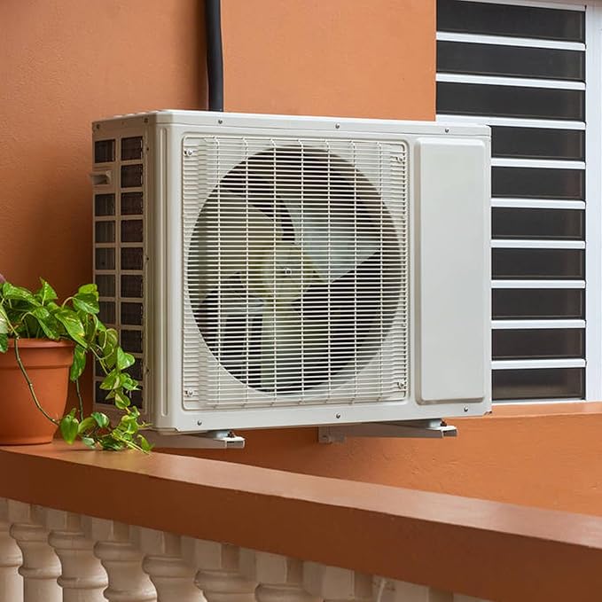 Mini Split Wall Mounting Bracket, Heavy-Duty Outdoor Wall Bracket for 7000-15000 BTU Ductless Air Conditioner Universal Heat Pump System Support up to 330 lbs