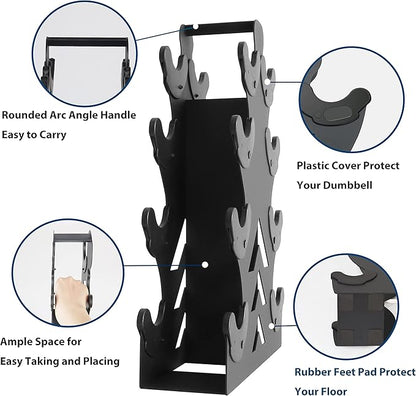 Dumbbell Storage Rack Weight Organizer Rack Only for Home Gym Weight Rack No need Assembly
