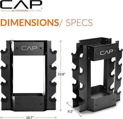 Cap Barbell Dumbbell and Kettlebell Storage Rack