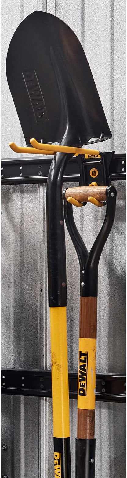 DEWALT Tool Organizer, Standard Double Hook for Long Handled tools, DEWALT Workshop Storage System Compatible (DWST82815)