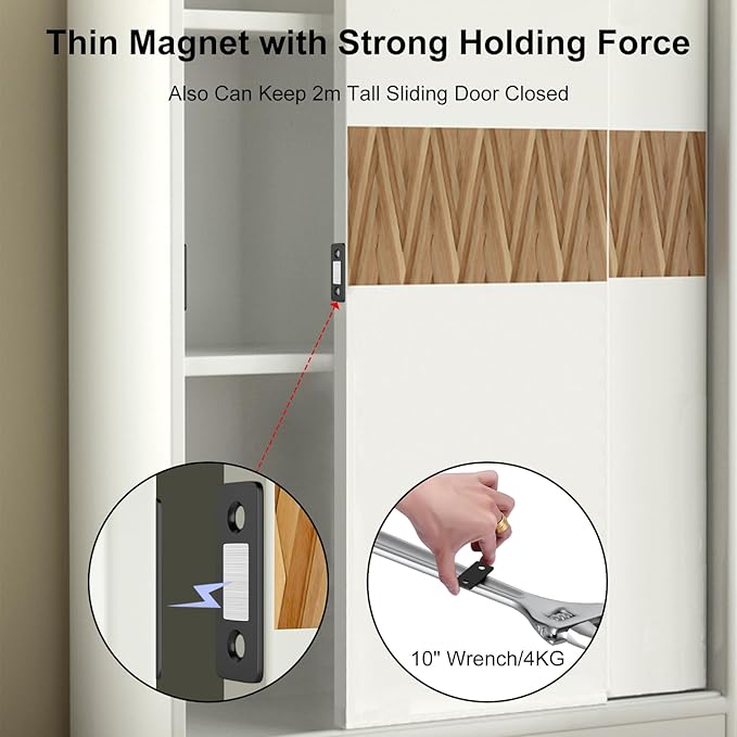 Cabinet Magnetic Catch Jiayi 10 Pack Ultra Thin Cabinet Door Magnets Stick on Drawer Magnets Cabinet Latch Magnetic Closures for Cabinets Kitchen Closet Door Closing Magnetic Door Catch Closer