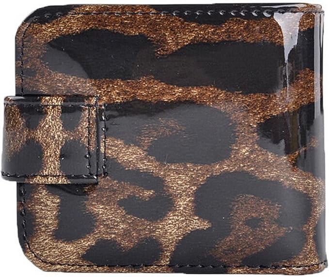 kilofly Genuine Leather Double Lipstick Case Cosmetic Makeup Holder + Gift Box