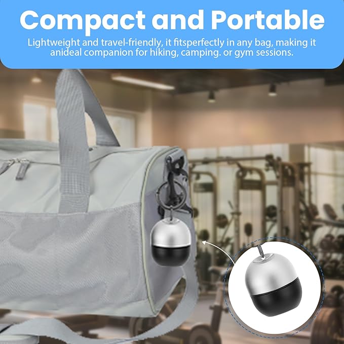 Jewelry Storage Box Case Gym Storage Jewelry Storage Box Case, Ring Organizer Container with Protective Sponge,Jewelry Care Protective Ring Holder with Keychain (YT-1-Tier Silver with Black)