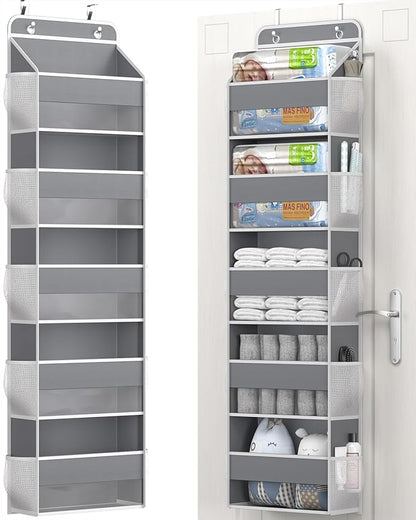 Over The Door Storage Organizer, RV Bathroom Organizer, Over The Door Organizer Camper Storage and Organization, 5 Shelf Hanging Over Door Organizer for Camper, Bathroom, Bedroom, Closet
