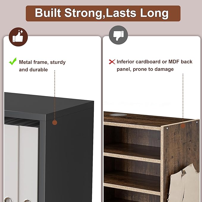 4-Cube Storage Organizer, Modern Cube Shelf, Small Bookshelf Storage Unit, Open Cubicle Bookcase for Living Room, Bathroom, Entrance Hall, Entryway