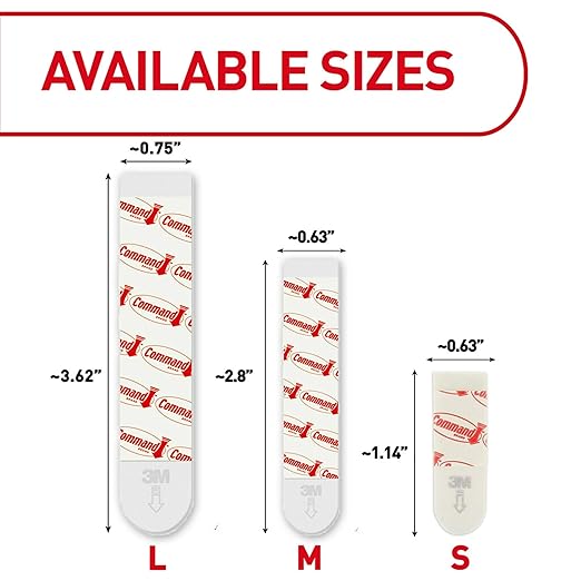 Command Medium Refill Adhesive Tape Strips (72 Strips)