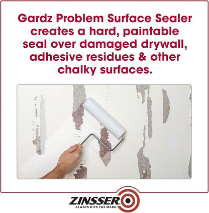1 gal Zinsser 02301 Clear Zinsser, Gardz Water-Based Problem Surface Sealer