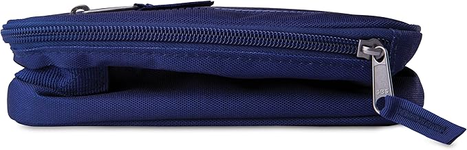 PackIt® Freezable Classic Lunch Box, True Blue, Built with EcoFreeze® Technology, Collapsible, Reusable, Zip Closure With Front Pocket and Buckle Handle, For Work Lunches and Fresh Lunch On the Go
