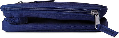 PackIt® Freezable Classic Lunch Box, True Blue, Built with EcoFreeze® Technology, Collapsible, Reusable, Zip Closure With Front Pocket and Buckle Handle, For Work Lunches and Fresh Lunch On the Go