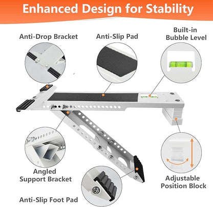 Window Air Conditioner Bracket, Universal AC Support Brackets, Heavy Duty Support Up to 165lbs