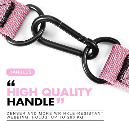 HPYGN Exercise Handle, Replacement Fitness Equipment for Pilates, Yoga, Strength Trainer, Pull Down Home Gym Red, Grey, Blue Working Out Handle