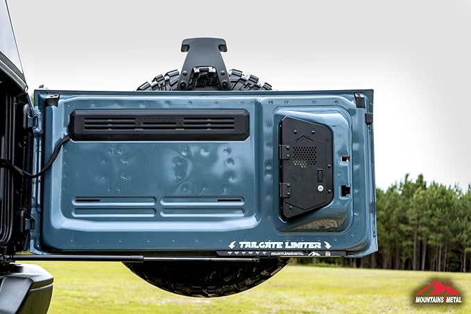 Tailgate Medicine Cabinet-Lockable Overlanding and Camping Gear Fits Bronco and Raptor 2021+