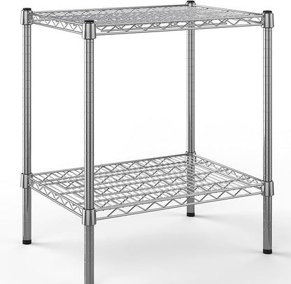 18" Deep x 24" Wide x 27" Height Wire Shelving Kit | 2-Tier | NSF Commercial Storage Rack Unit