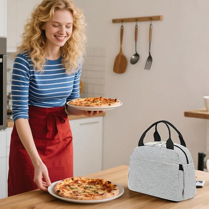 Bluboon Lunch Box for Women Cute Lunch Bag Reusable Insulated Lunch Bags Large Capacity Lunchbox Cooler for Work Picnic or Travel