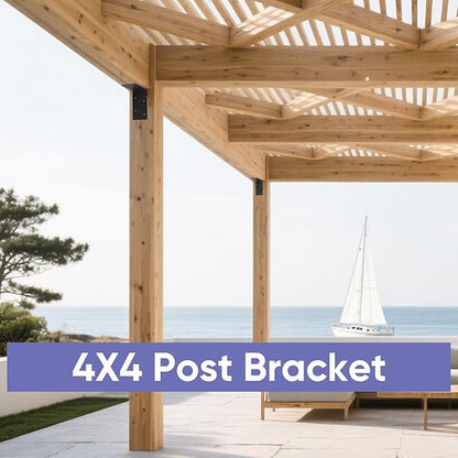Heavy Duty Steel Corner Brackets 4pcs,6"x6"x3" L Right Reinforced Angle Bracket, Strengthen Metal Joint Support,DIY L Shelf Brackets for Wood Projects