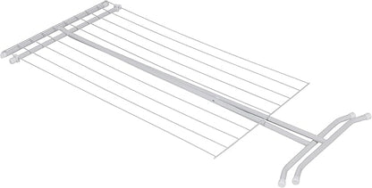Honey-Can-Do Collapsible Clothes Drying Rack – Sturdy Metal X-Frame, Space-Saving Towel & Laundry Rack for Indoor/Outdoor Use, Foldable Design for Laundry Organization