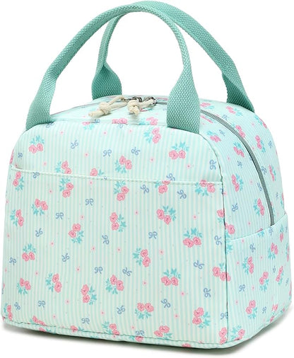Bluboon Lunch Box for Women Cute Lunch Bag Reusable Insulated Lunch Bags Large Capacity Lunchbox Cooler for Work Picnic or Travel