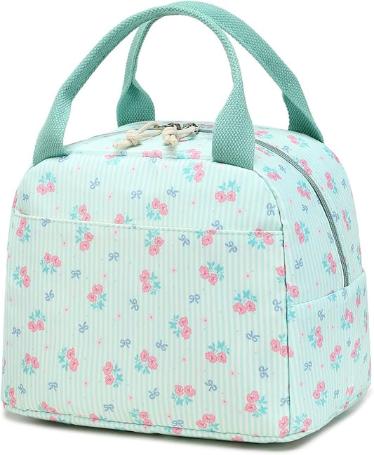 Bluboon Lunch Box for Women Cute Lunch Bag Reusable Insulated Lunch Bags Large Capacity Lunchbox Cooler for Work Picnic or Travel