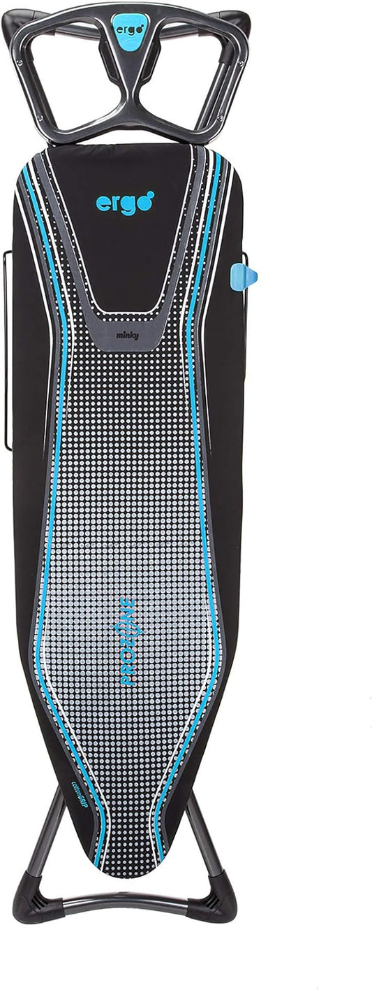 Minky Homecare Ergo Plus Ironing Board, 48" x 15", Black Multi