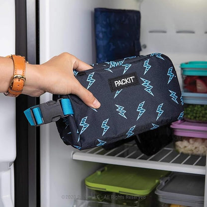 Packit, Box Snack Freezable Striped Bolts
