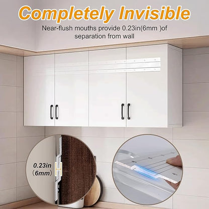 French Cleat 30 inch, 2 Pairs Heavy Duty Aluminum Z Clips/Bar Hanger Interlocking Wall Mounting Bracket Hardware Kit for Hanging Mirrors, Picture, Shelf, Headboard, Cabinet, Whiteboard, Art, Frames