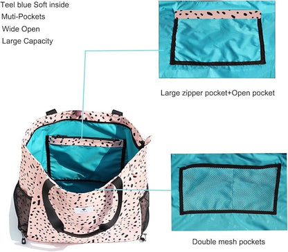 ESVAN Yoga Mat Bag Yoga Tote Carrier Shoulder Bag Carryall Tote for Office,Yoga,Pilates,Travel,Beach and Gym