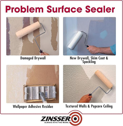 qt Zinsser 02304 Clear Zinsser, Gardz Water-Based Problem Surface Sealer