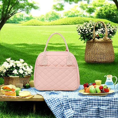 CAMTOP Lunch Box for Women Men Insulated Lunch Bag Lunch Tote Bag Leakproof Thermal Cooler Large Capacity for Travel Work School Picnic