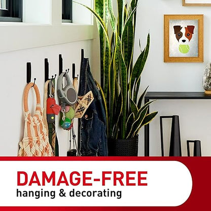 Command Indoor Large Replacement Strips, Holds up to 5 lb, 40 Adhesive Strips – Damage-Free Wall Hanging Refill, Re-Hang Large Hooks for Home Décor and Wall Décor