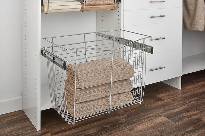 REV-A-SHELF 30" W Closet Basket for Custom Closet Systems