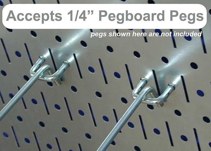 Wall Control Pegboard Organizer 4 ft. Metal Pegboard Standard Tool Storage Kit with Orange Toolboard and White Accessories