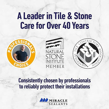 Miracle Sealants 511 Impregnator Advanced Penetrating Sealer for Countertops, Stone, Tile & Grout, Gallon