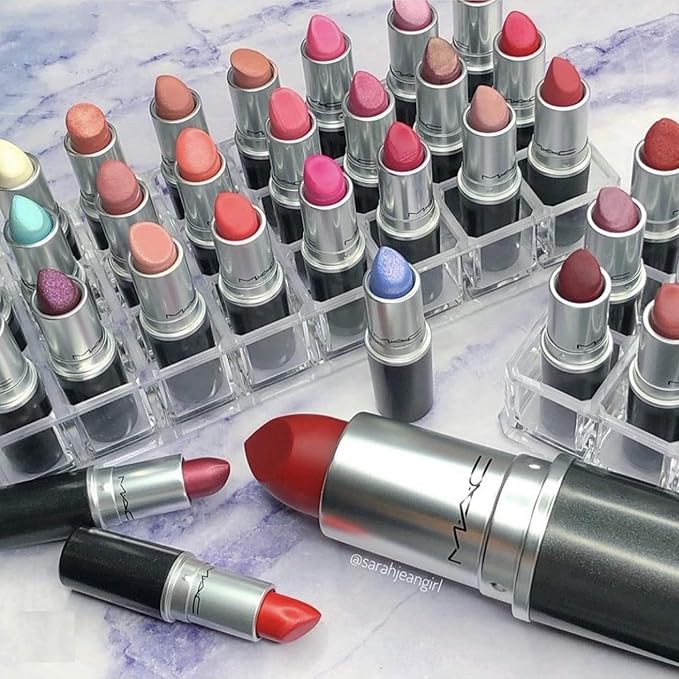 byAlegory Premium Beauty Organization Acrylic Lipstick Organizer & Beauty Container 24 Space Storage (Clear)