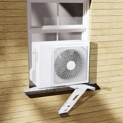 GNILLKO Window Air Conditioner Support Bracket, Support Up to 85 lbs, Universal for 5,000-12,000 BTU AC Units, Window AC Bracket Light Duty