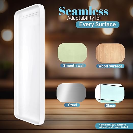 Ultra Slim Hue Remote Holder for Philips Hue Dimmer Switch V2 | Invisible Design Aluminum Remote Holder for Hue Dimmer Switch| Wall Plate Replacement for Philips Dimmer Remote V2