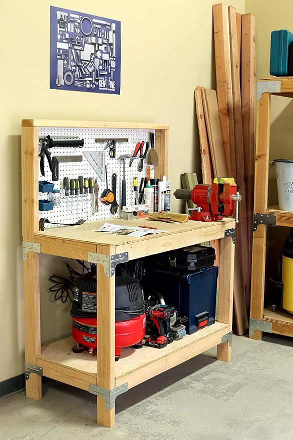 Simpson Strong-Tie WBSK WBSK Workbench and Shelving Hardware Kit